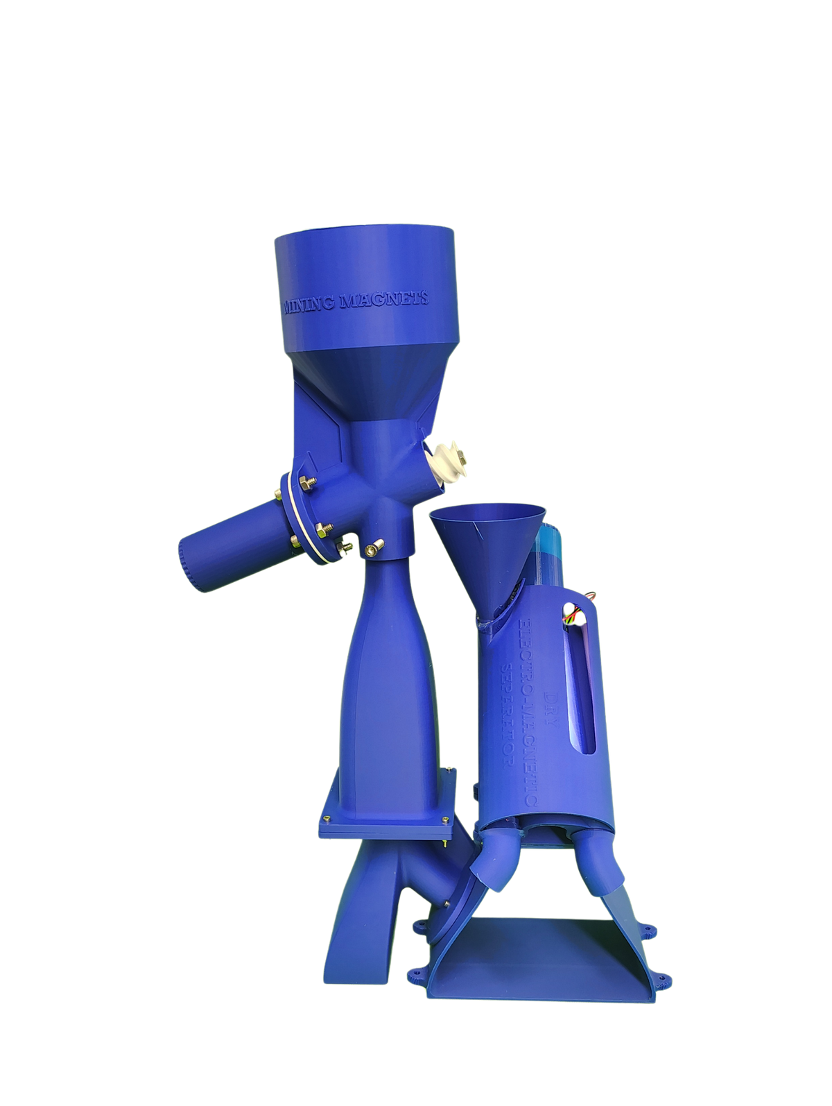 Magnetite Collector/Black Magnetic Sand Separator With Adjustable Feeder